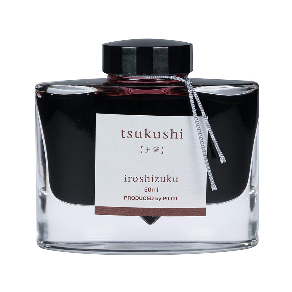 Pilot Iroshizuku 50ml Ink Bottle - Tsukushi Horsetail (Brown)