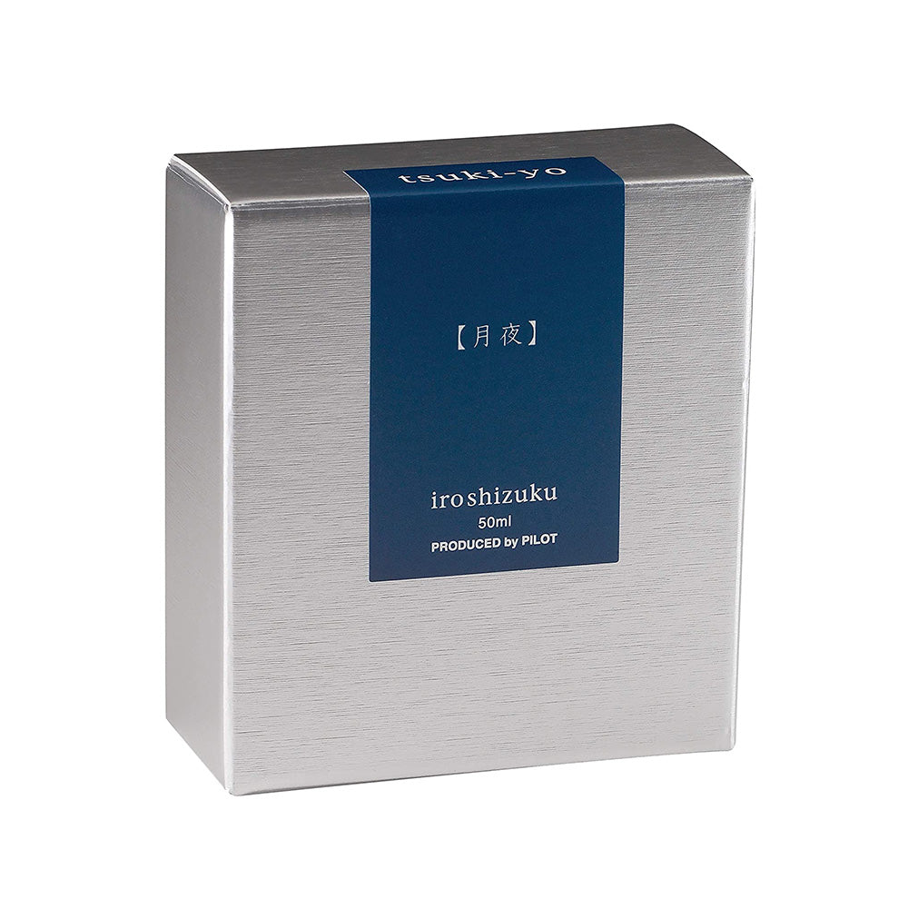 Pilot Iroshizuku 50ml Ink Bottle - Tsuki-Yo, Moonlight (Deep Teal)
