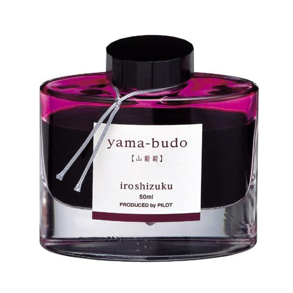 Pilot Iroshizuku 50ml Ink Bottle - Yama-Budo, Crimson Glory Vine (Purple Red)