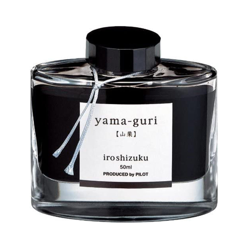 Pilot Iroshizuku 50ml Ink Bottle - Yama-Guri, Wild Chestnut (Dark Brown)