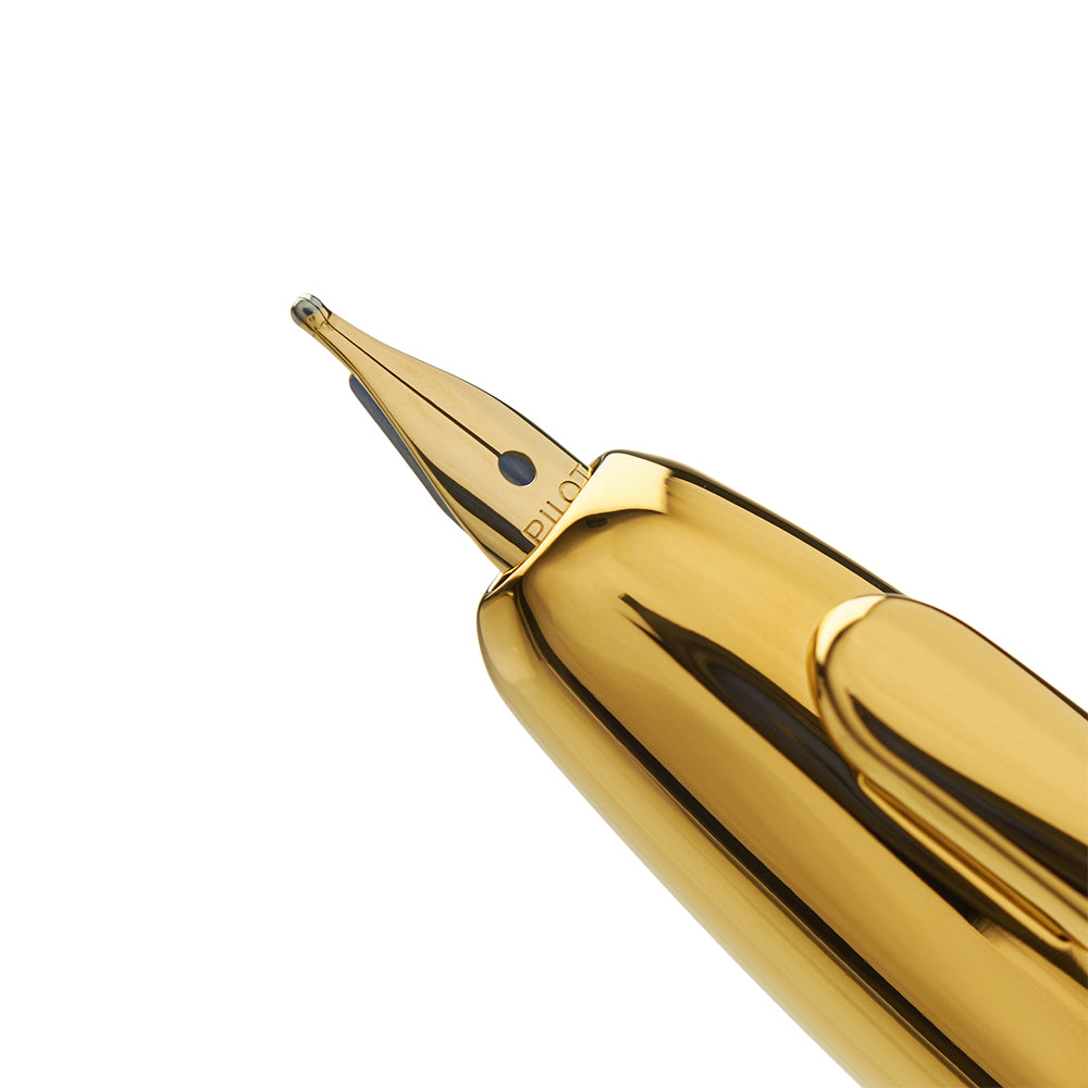 Pilot Capless Decimo Red GT Fountain Pen - 18Kt Gold Medium Nib