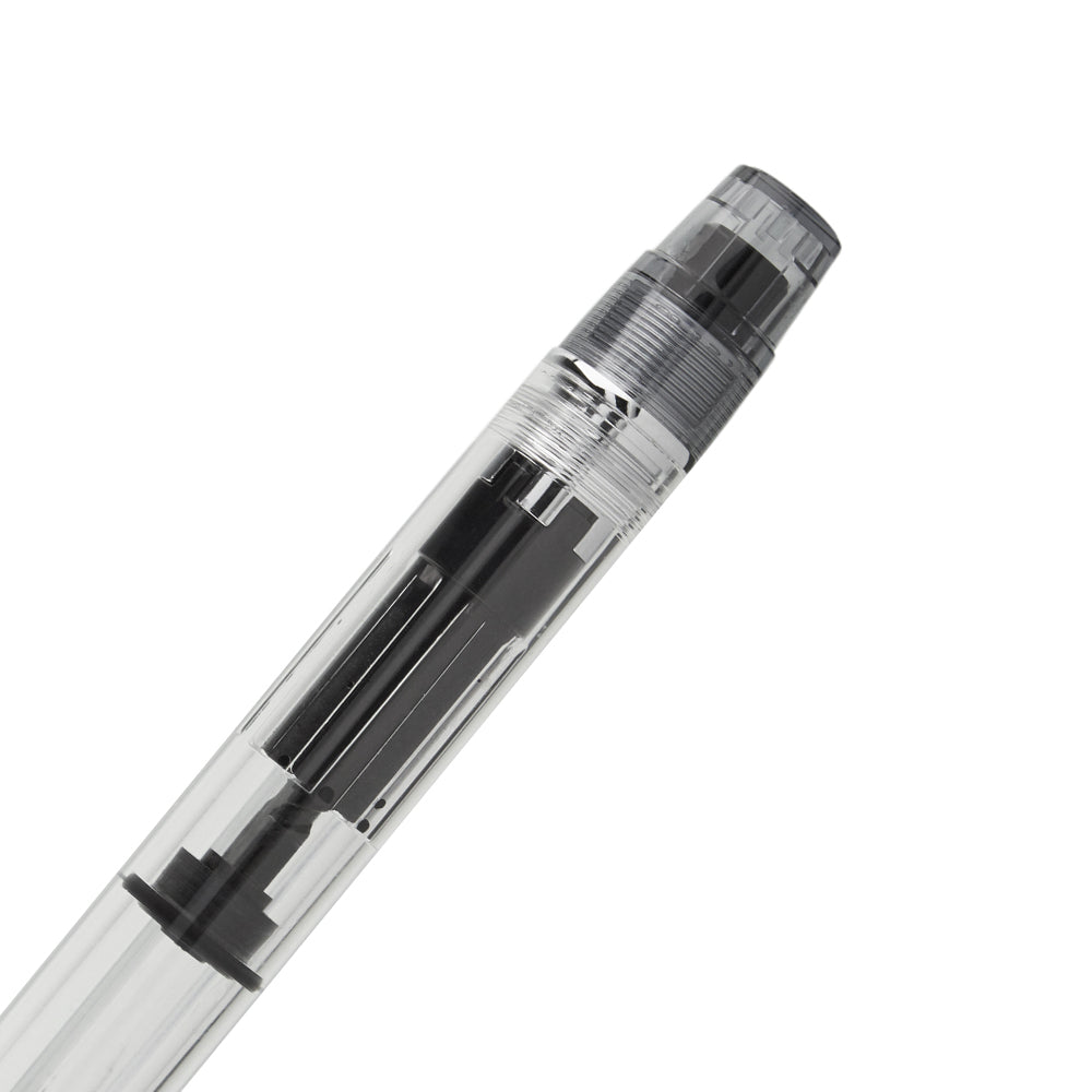 Pilot Custom Heritage 92 Clear Demonstrator Fountain Pen - 14Kt Gold Rhodium-Plated Fine Nib