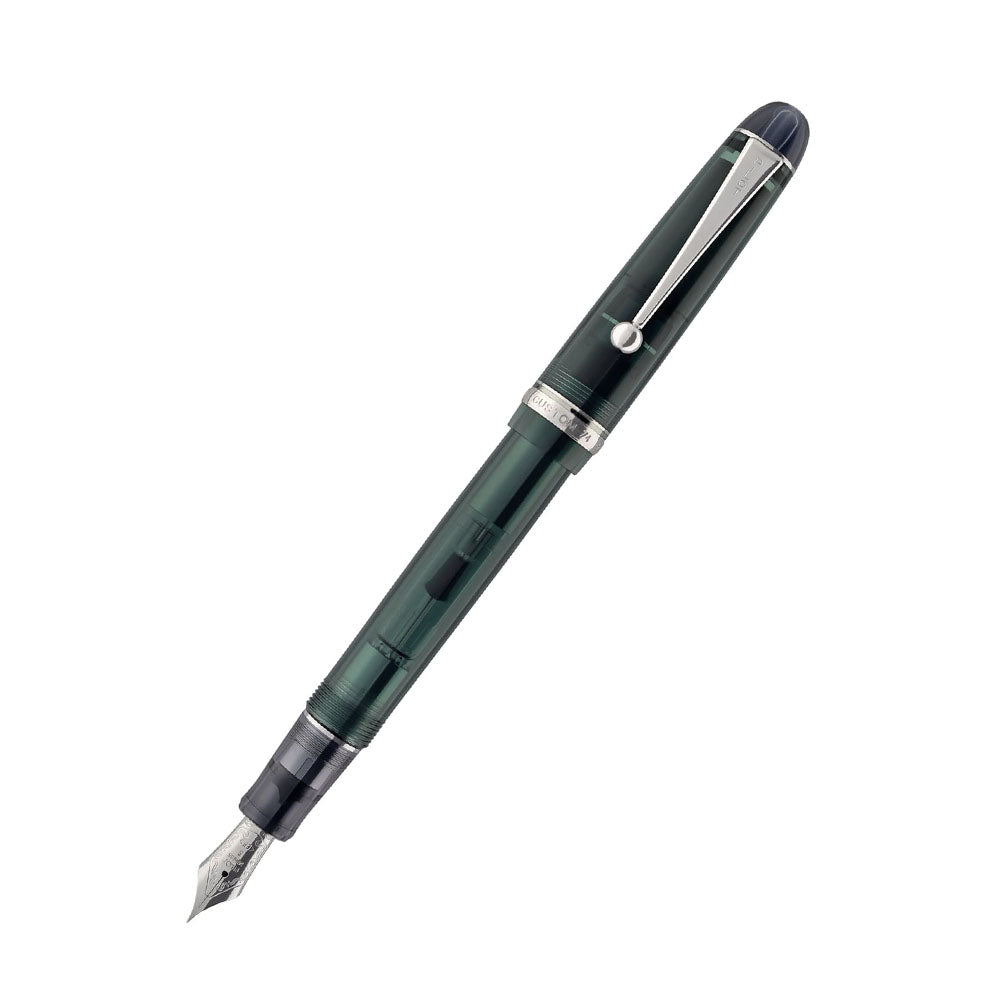 Pilot Custom 74 Tinted Green CT Fountain Pen - 14Kt Gold Fine Nib