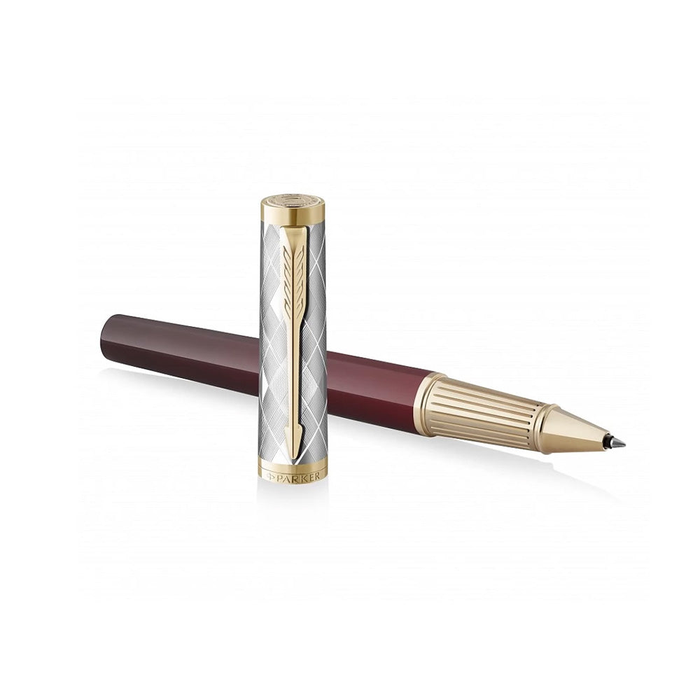 Parker Ingenuity Arnold Palmer Deep-Red with Light Gold-Plated PVD Trim Limited Edition Rollerball Pen