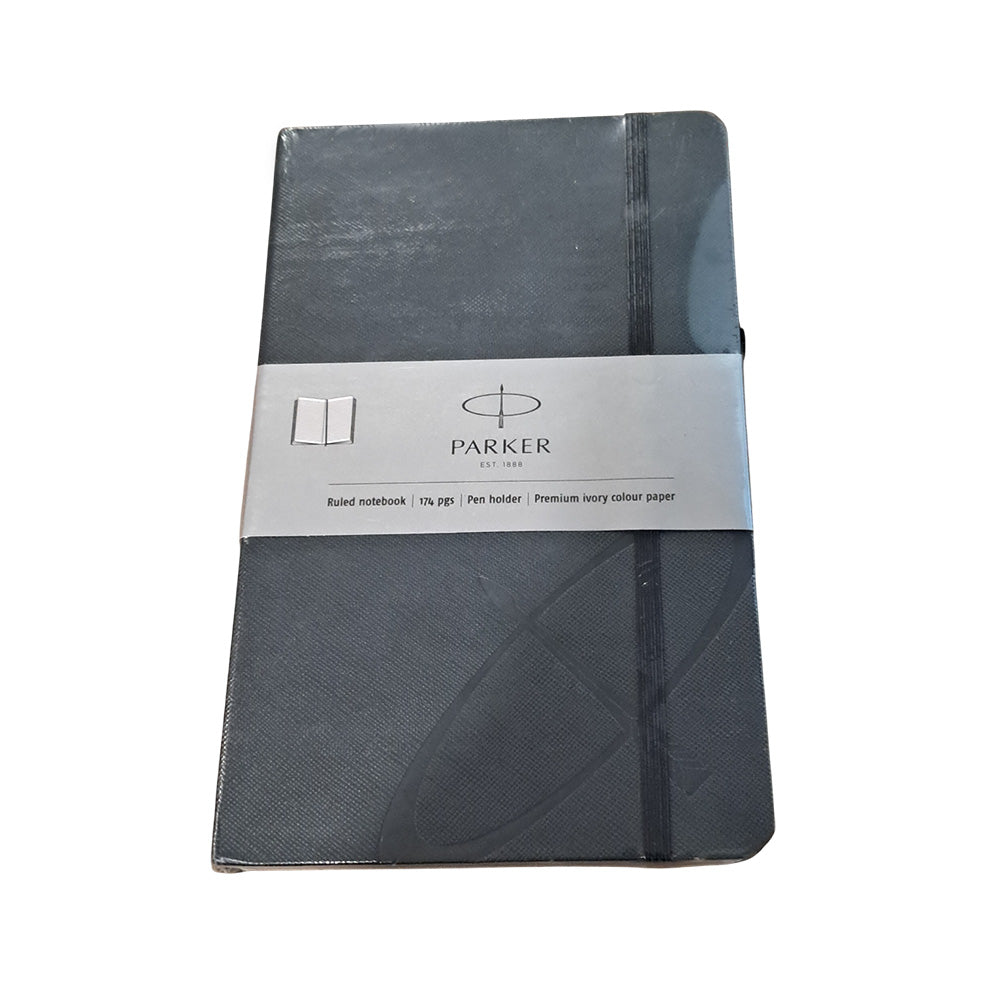 Parker A5 Notebook Cover Grey 174 Pages (Ruled)