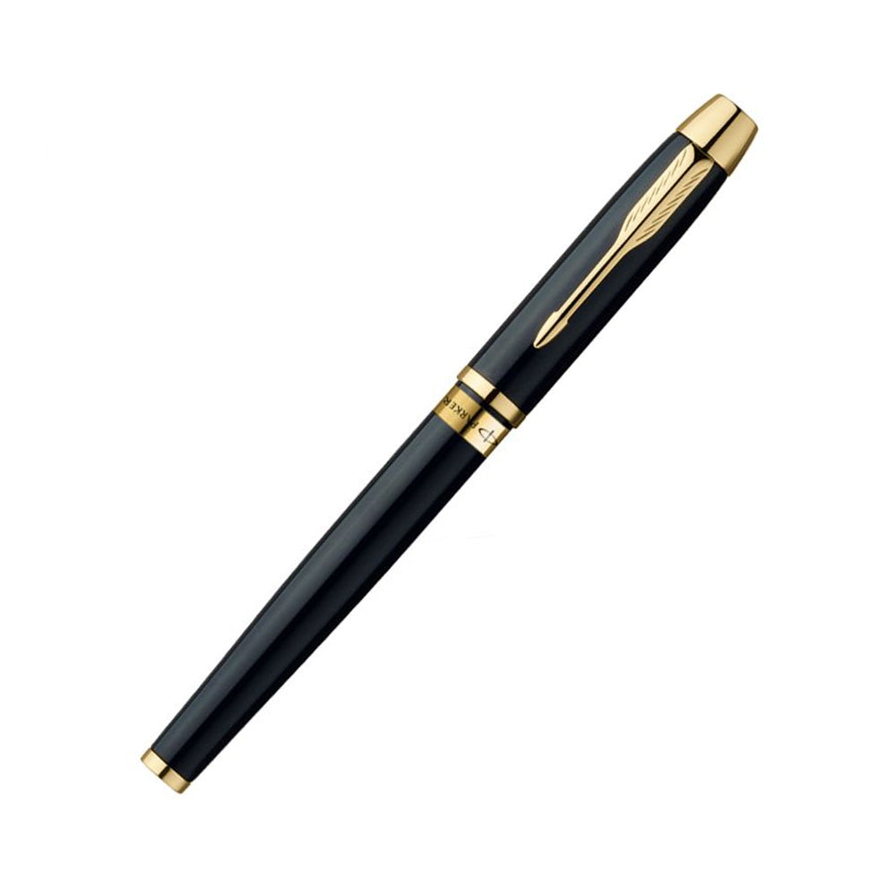 Parker Odyssey Lacque Black GT Fountain Pen Modern, Elegant And Professional, The Parker Odyssey Is A Pen Ready To Accompany You Everywhere. Parker Odyssey Delivers An Incredibly Smooth And Intense Writing Experience, While The Smart Design Offers A Stylish Look. Black Lacquer body Gold-Plated Trim Lacquered metal body Pen opening mechanism: Cap off/ on Stainless Steel Medium Nib For use with quink ink cartridges to quink ink bottle filling.