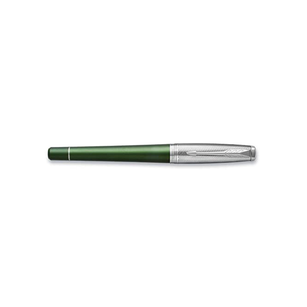 Parker Urban Premium Green CT Rollerball Pen with Wallet