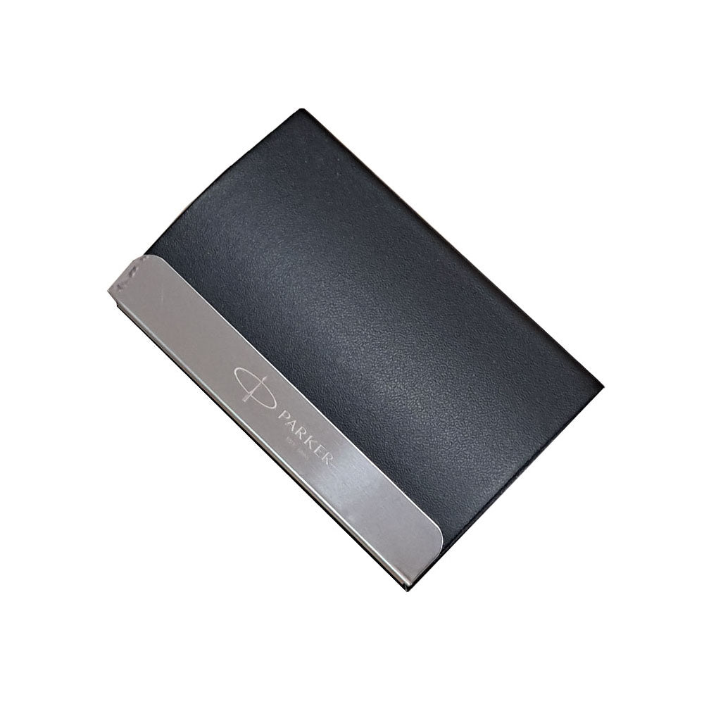 Parker Aster Shiny Chrome GT Rollerball Pen with Card Holder (Free)