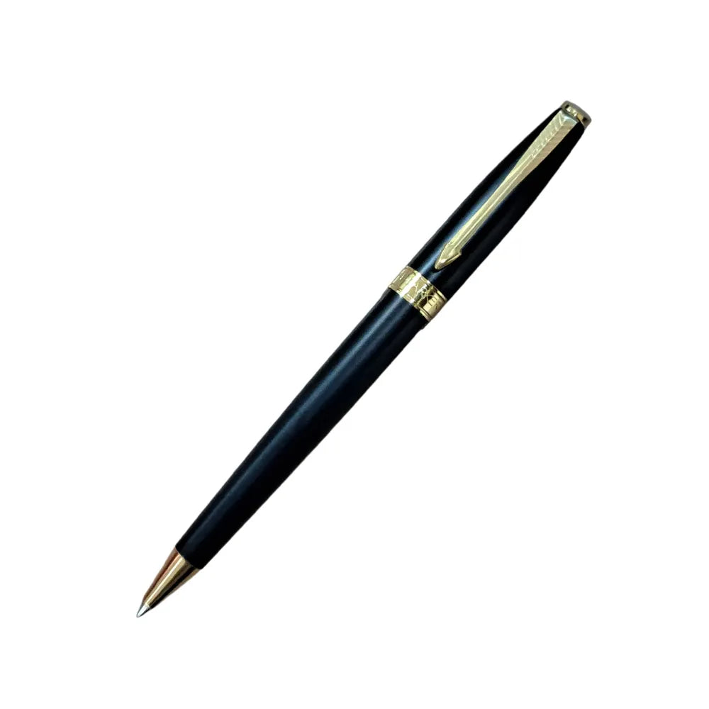 Parker Fusion Matte Black GT Ball Pen with A6 Slim Notebook