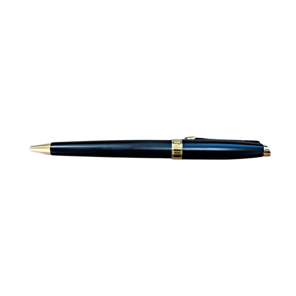 Parker Fusion Matte Black GT Ball Pen with A6 Slim Notebook