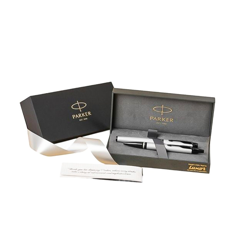 Parker Odyssey Dark Grey BMT Rollerball and Ballpoint Pen Set