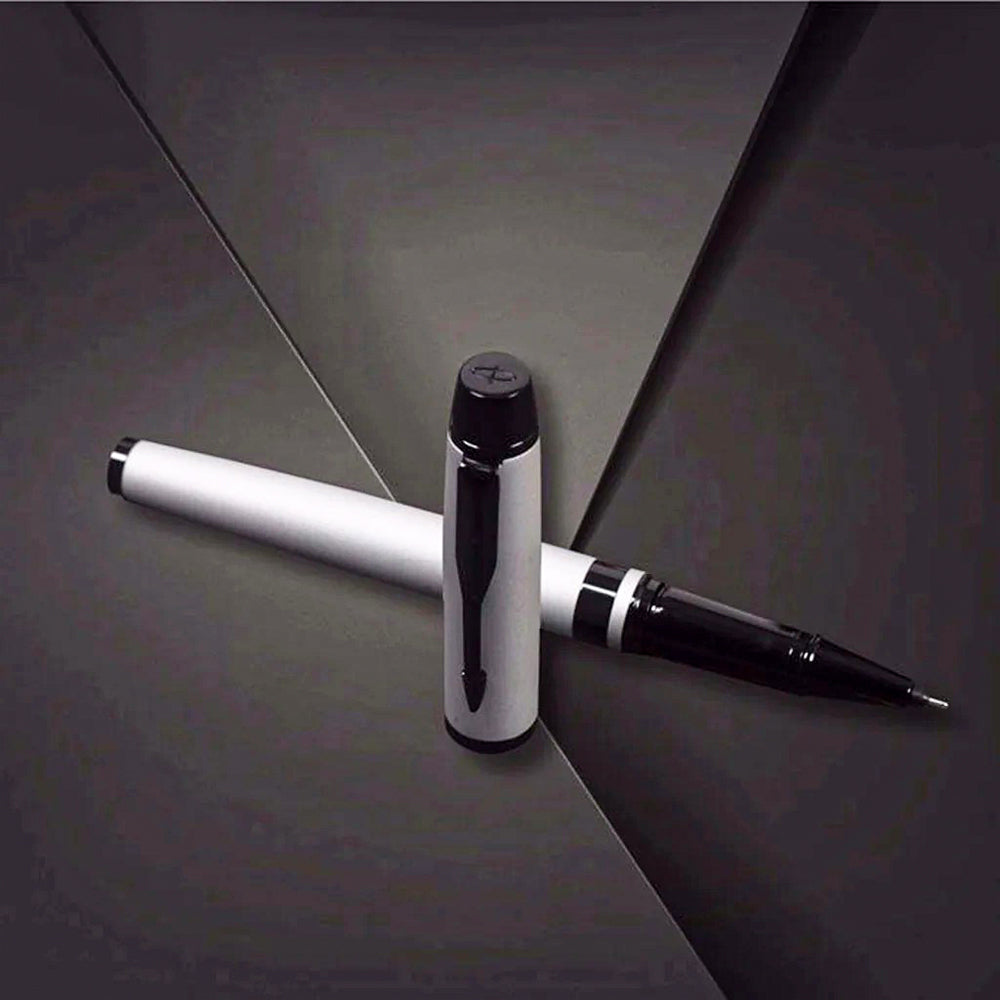 Parker Odyssey Dark Grey BMT Rollerball and Ballpoint Pen Set