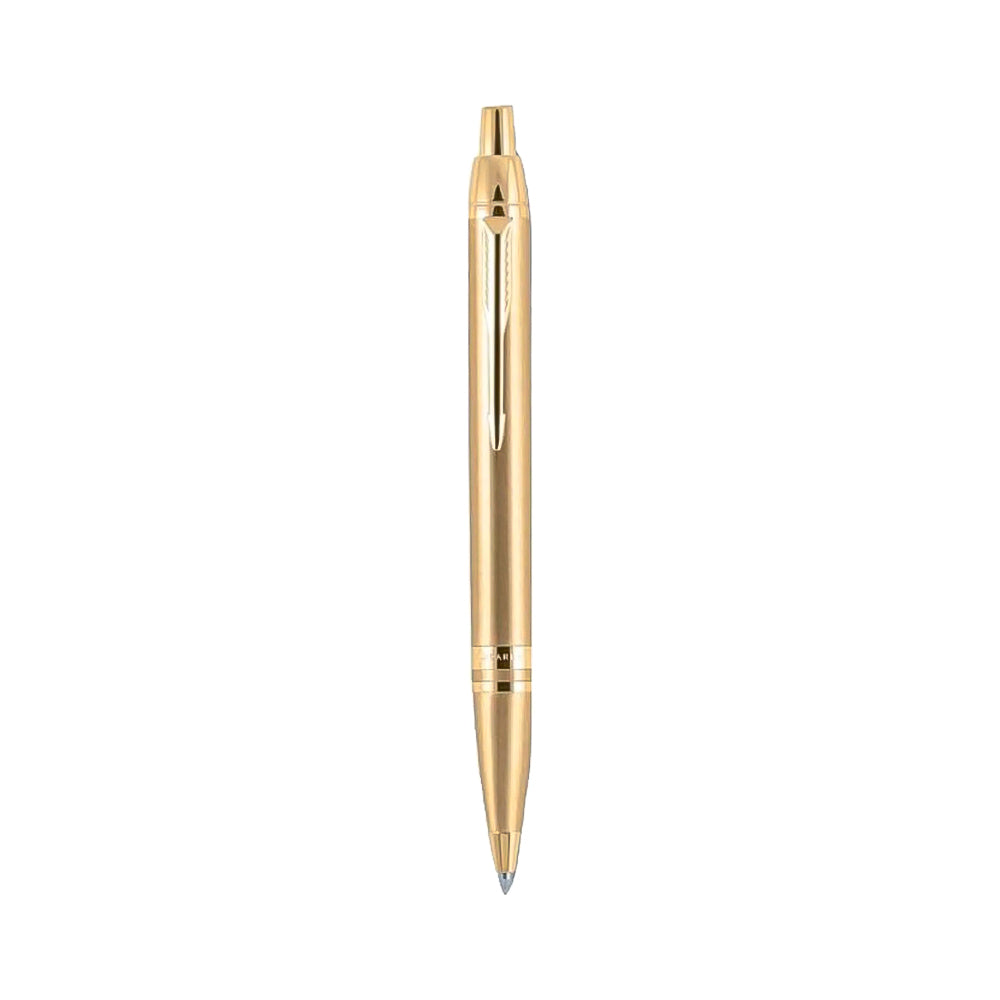 Parker Odyssey Gold Trim Fountain Pen - Medium Nib + Ballpoint Pen Set