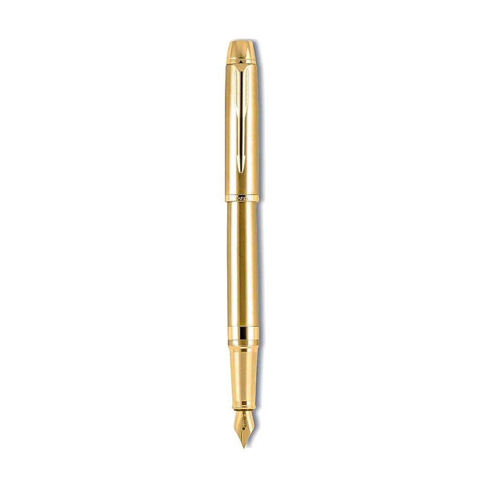 Parker Odyssey Gold Trim Fountain Pen - Medium Nib + Ballpoint Pen Set