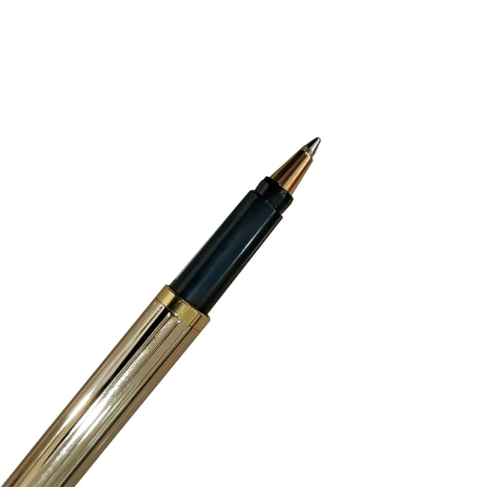 Parker Rialto Gold-Gold Trim Ballpoint Pen