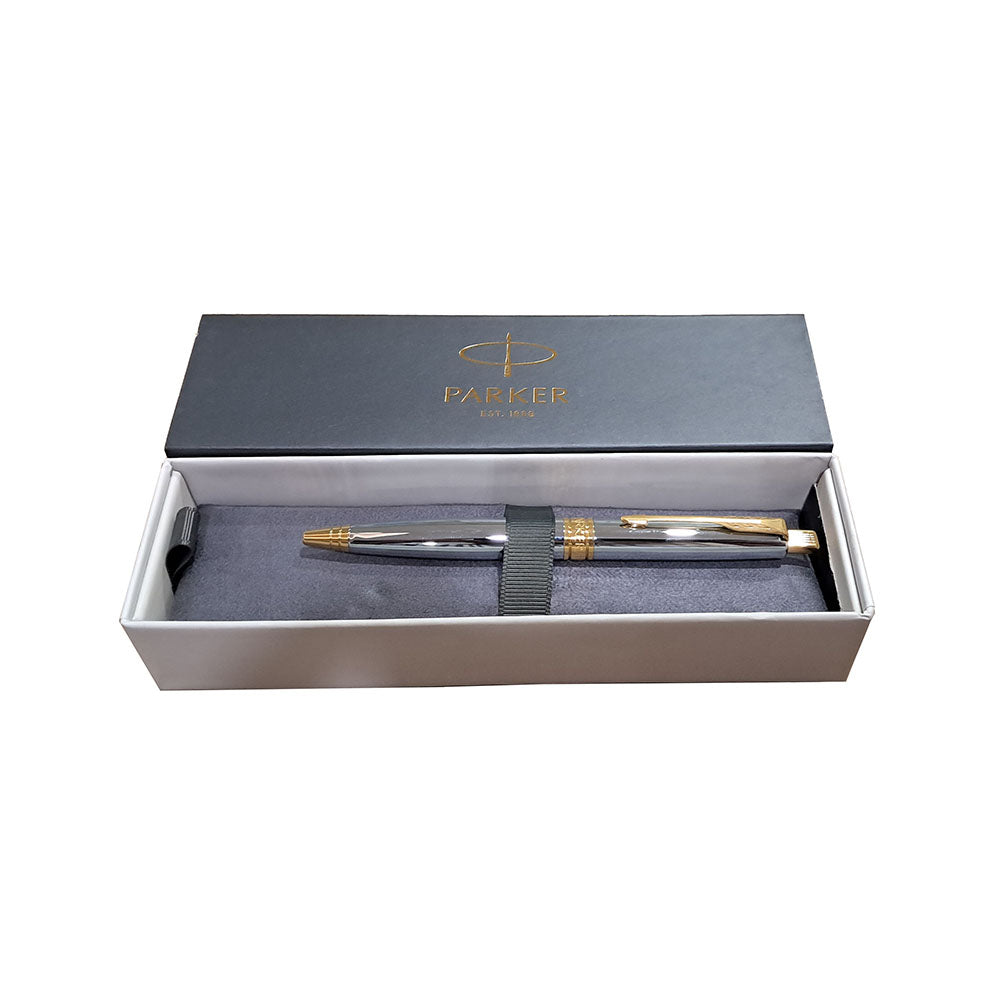 Parker Aster Shiny Chrome GT Ballpoint Pen