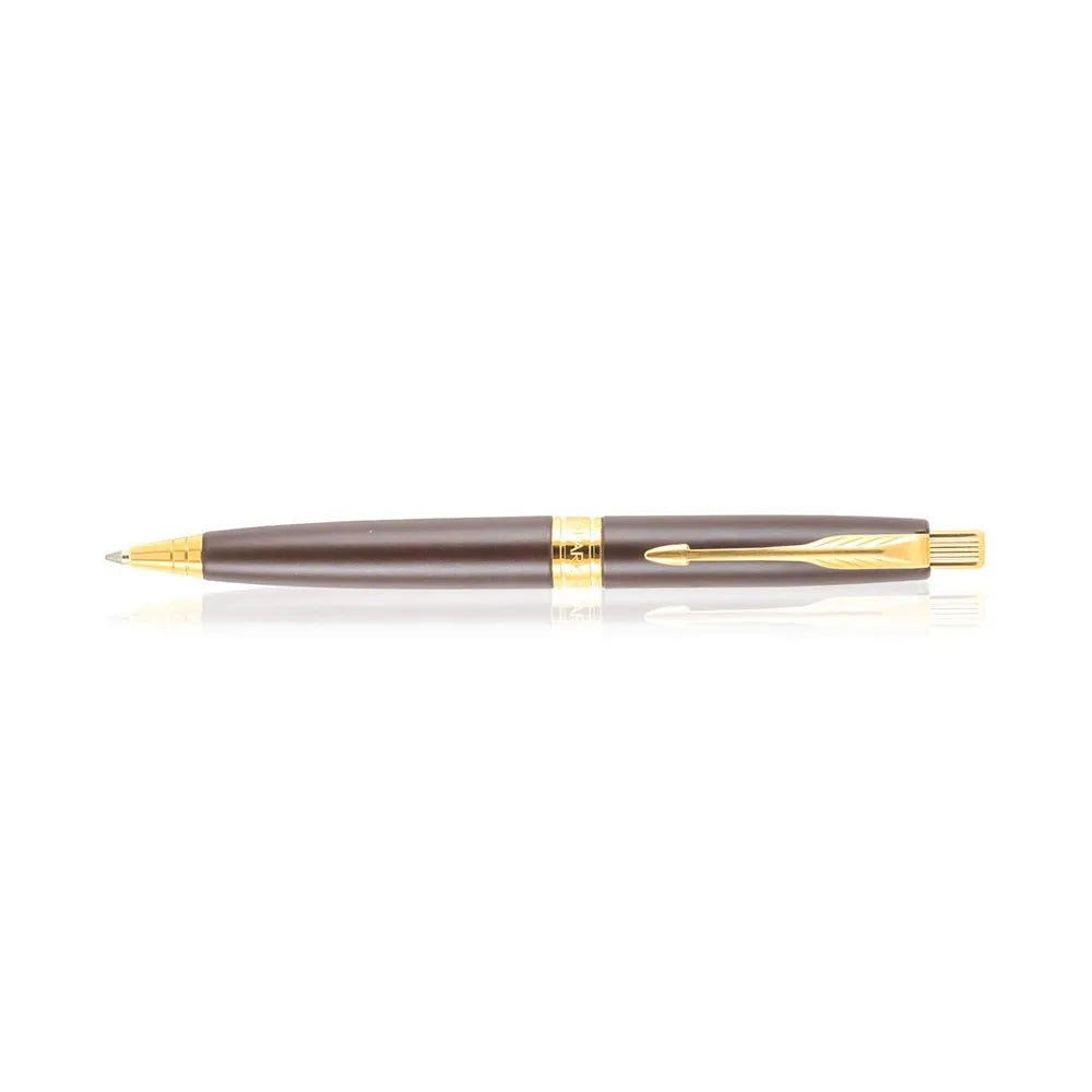 Parker Aster Matte Brown GT Ballpoint Pen