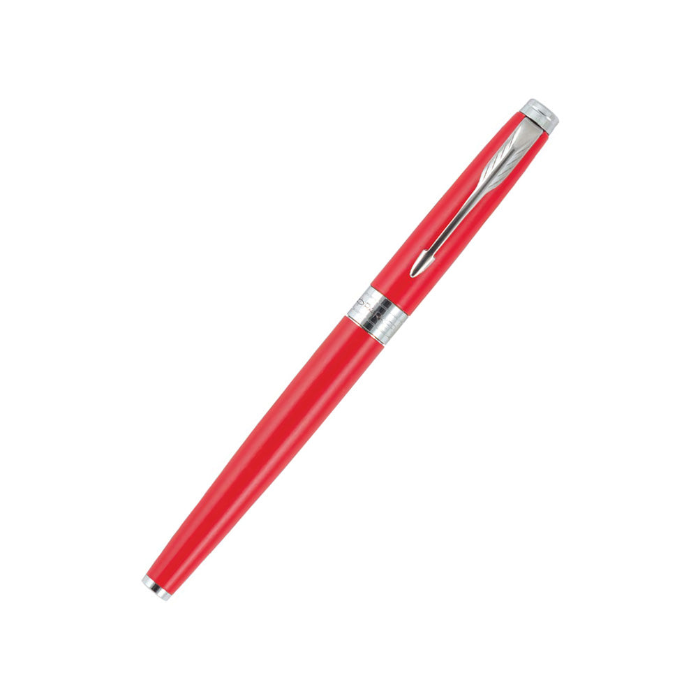 Parker Aster Matte Red CT Fountain Pen – Medium Nib