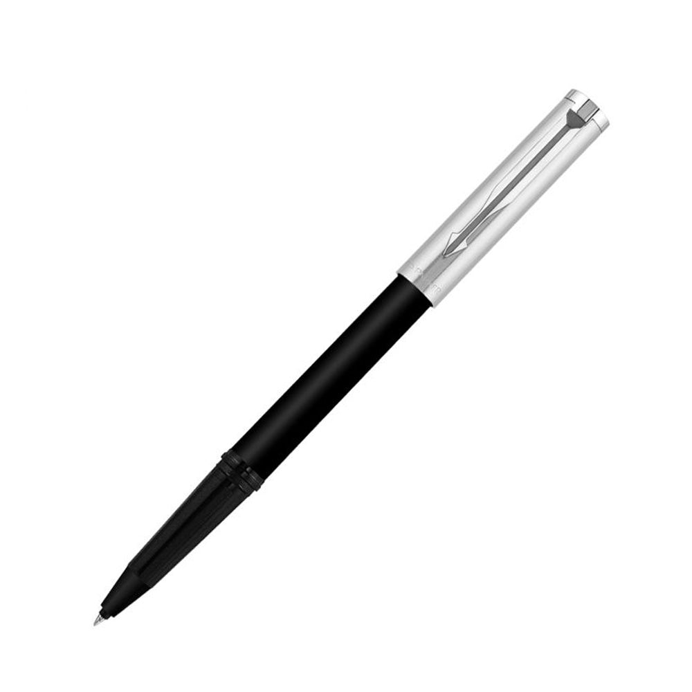 Parker Beta Premium Silver Chrome Trim Rollerball Pen