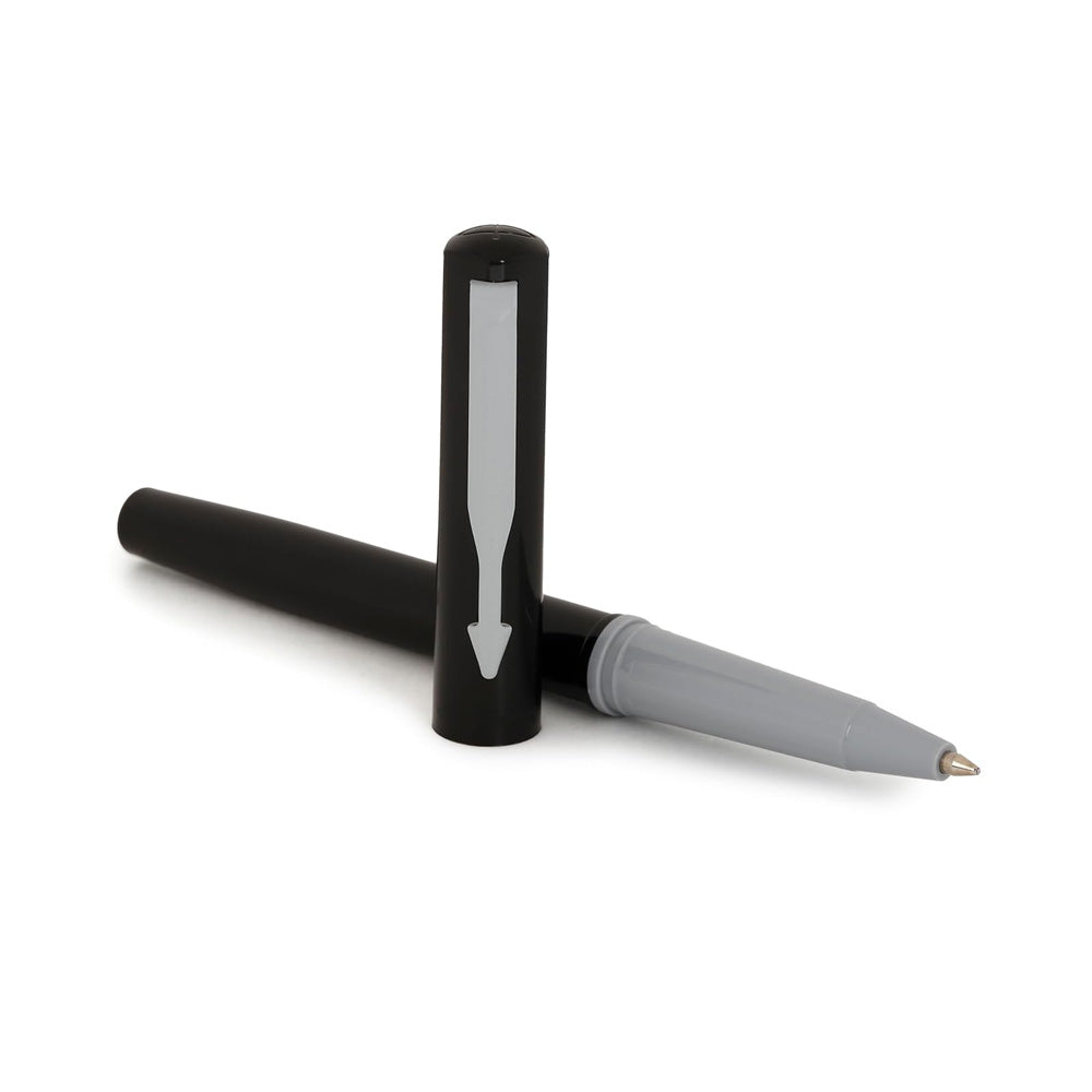 Parker Beta Neo Black with Coated Metal Clip Ballpoint Pen (Pack of 2)