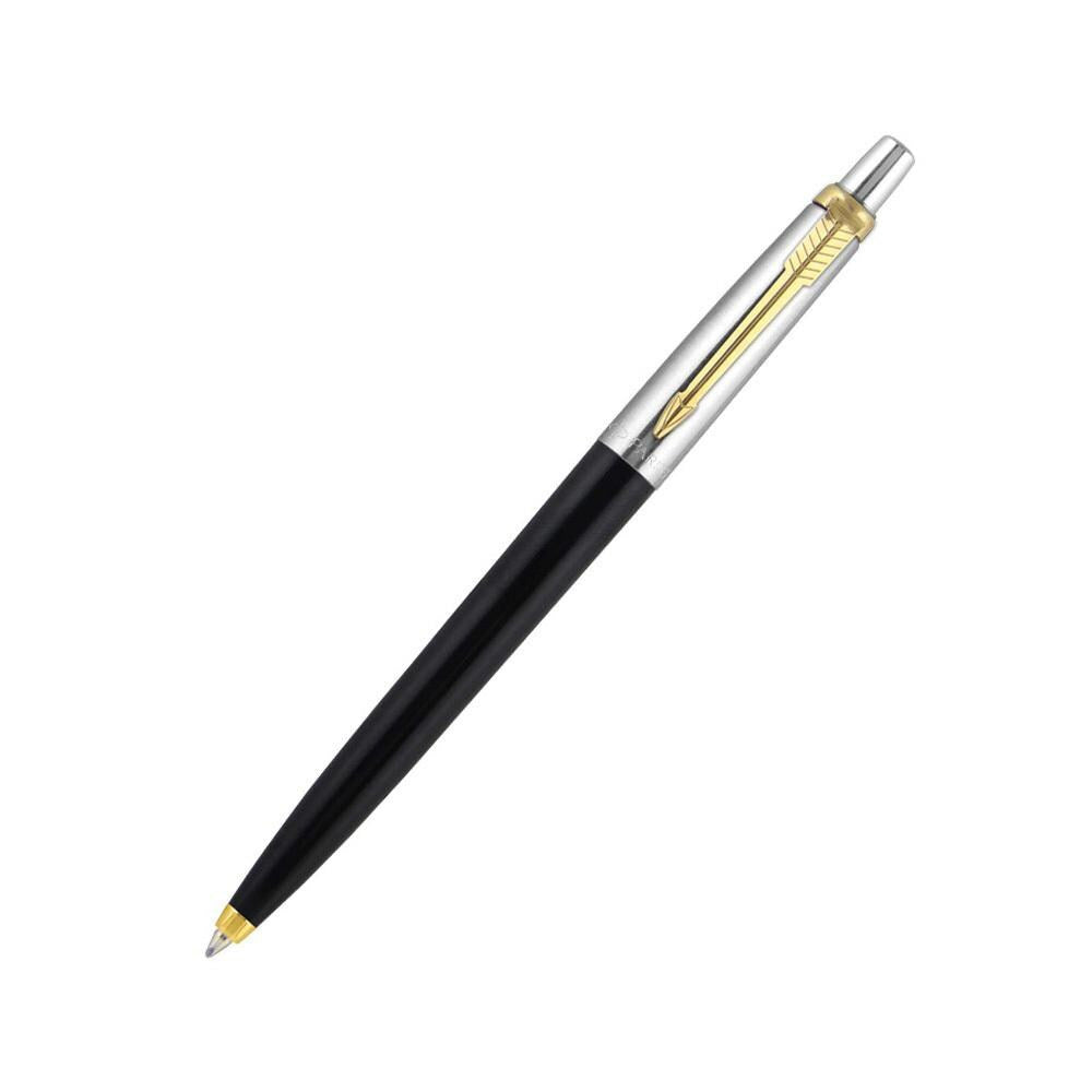 Parker Jotter Standard Black Gold Trim Ball Pen