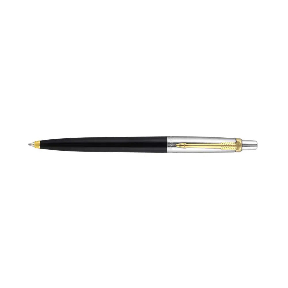 Parker Jotter Standard Black Gold Trim Ball Pen