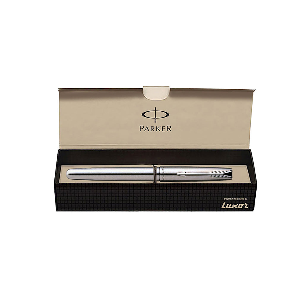 Parker Frontier Stainless Steel CT Fountain Pen – Fine Nib