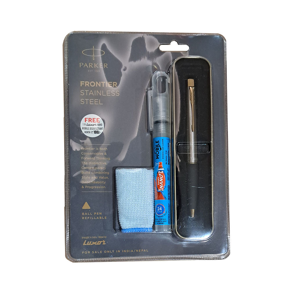 Parker Frontier Stainless Steel GT Ballpoint Pen