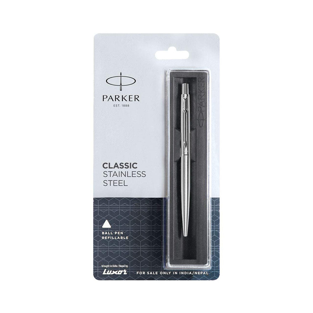 Parker Classic Stainless Steel CT Ballpoint Pen