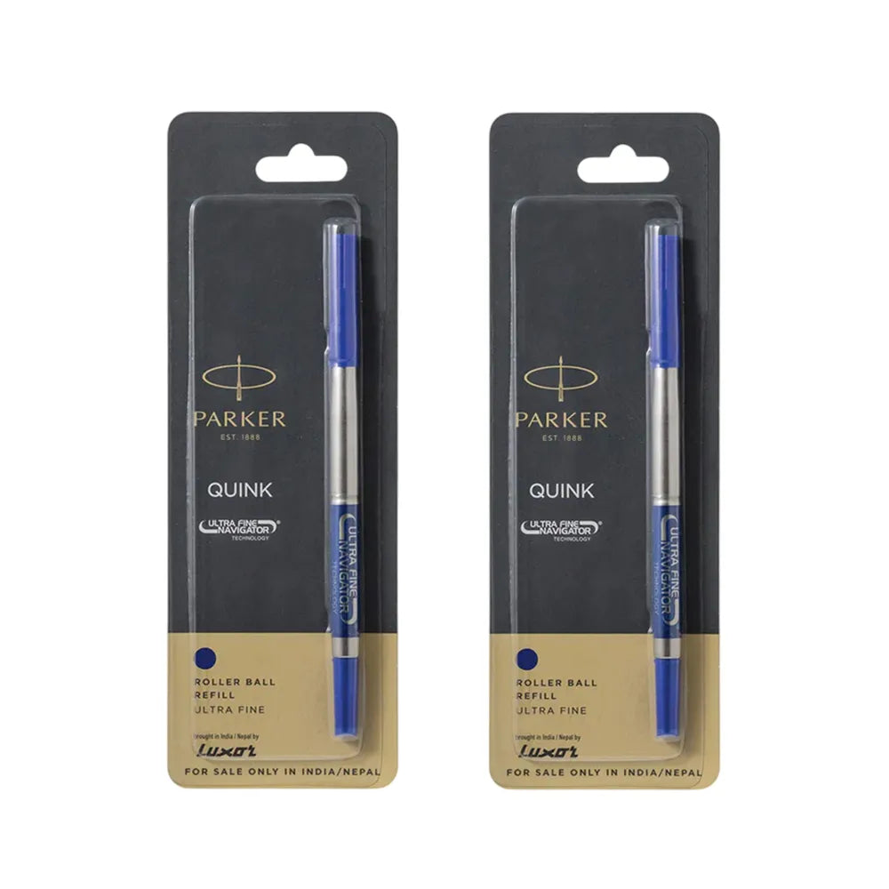 Parker Quink Navigator Rollerball Pen Refill (Ultra Fine) - Blue