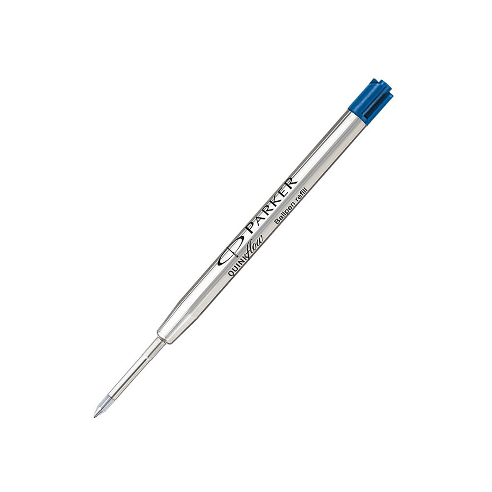 Parker Quink Flow Ball Pen Refill (F) - Blue (Pack of 4)