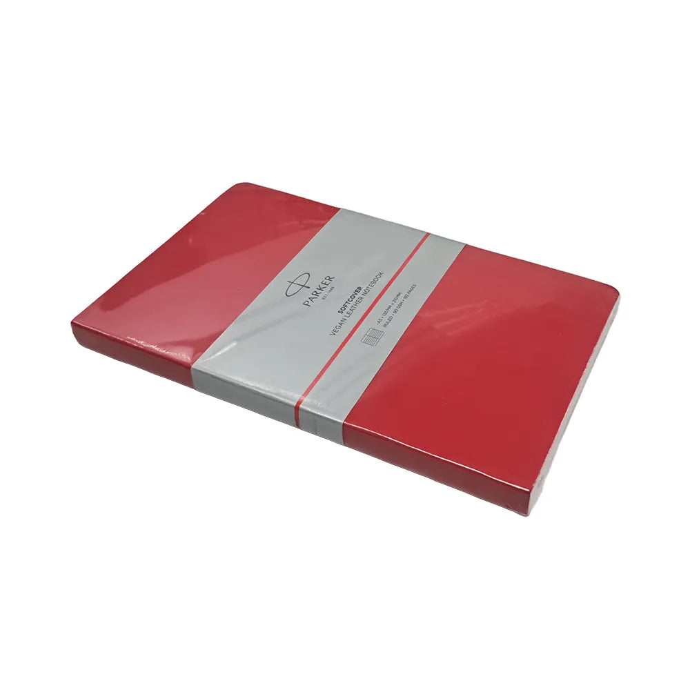 Parker Soft Bound Vegan Leather A5 192 Pages Notebook - Maroon