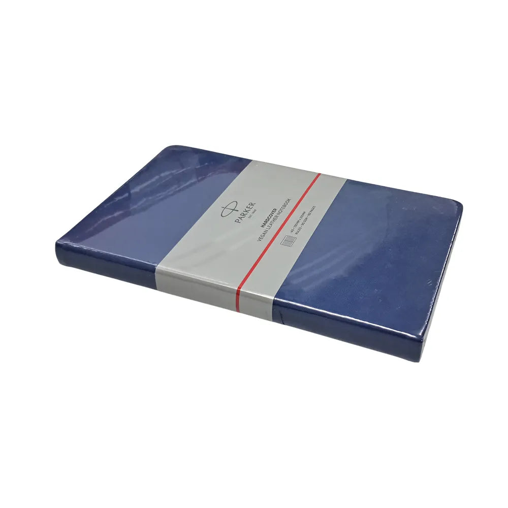 Parker Hardbound Vegan Leather A5 192 Pages Notebook - Blue