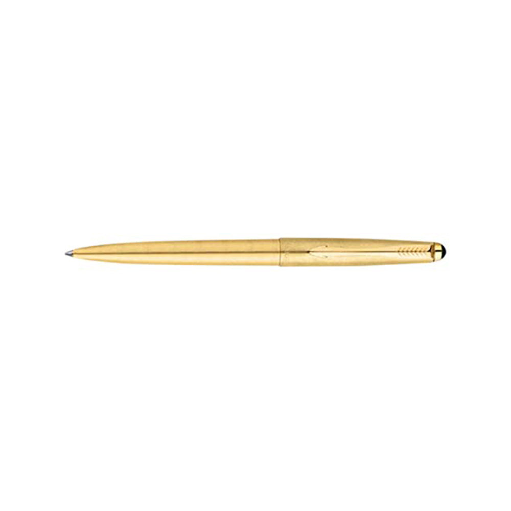 Parker Galaxy Gold Ball Pen with A5 Blue Houndstooth Print Notebook