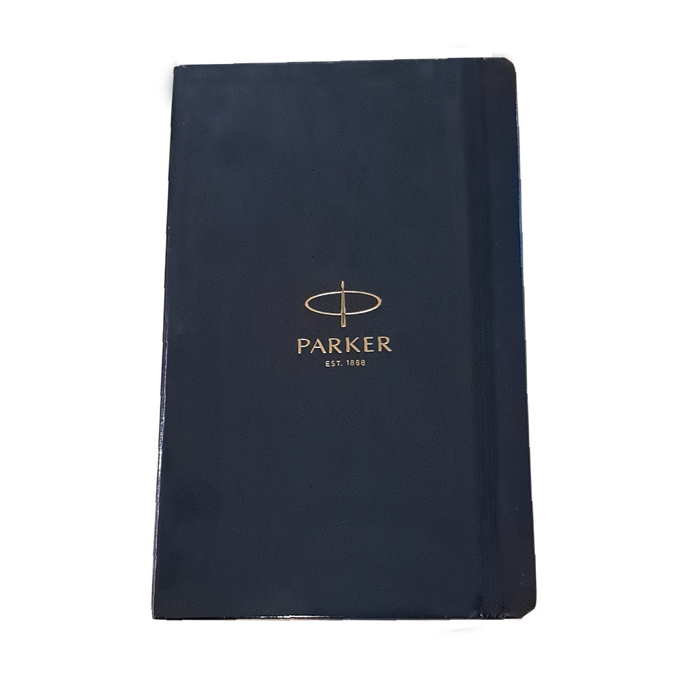Parker A5 Notebook Cover Black 192 Pages (Ruled)