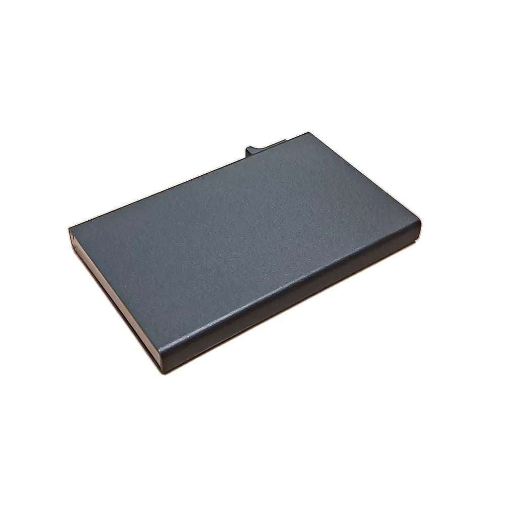 Parker Vector Stainless Steel Gold Trim Rollerball Pen + Pop Up Card Holder