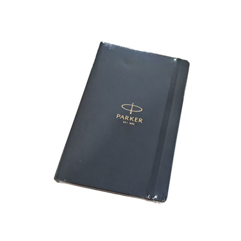 Parker Vector Gold Rollerball Pen with Parker A5 Notebook