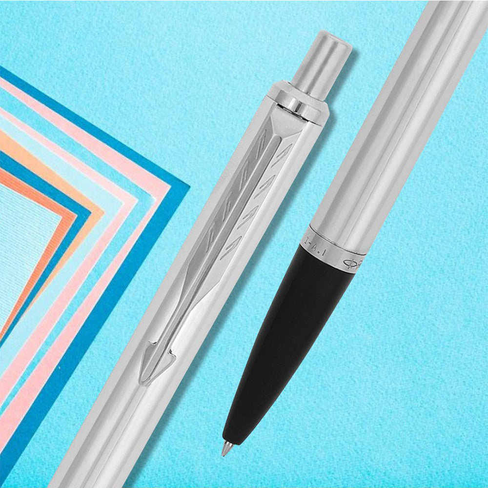 Parker Latitude Shiny Chrome Chrome Ballpoint Pen
