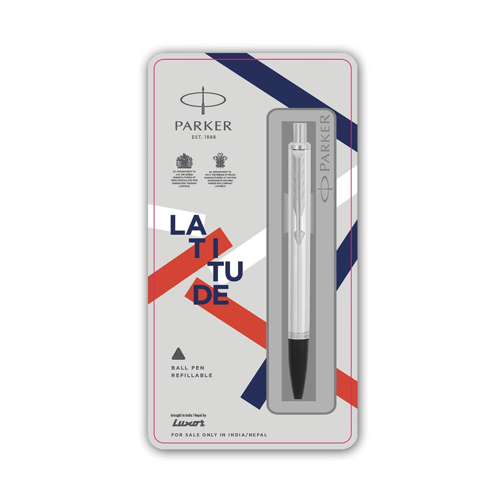 Parker Latitude Shiny Chrome Chrome Ball Pen