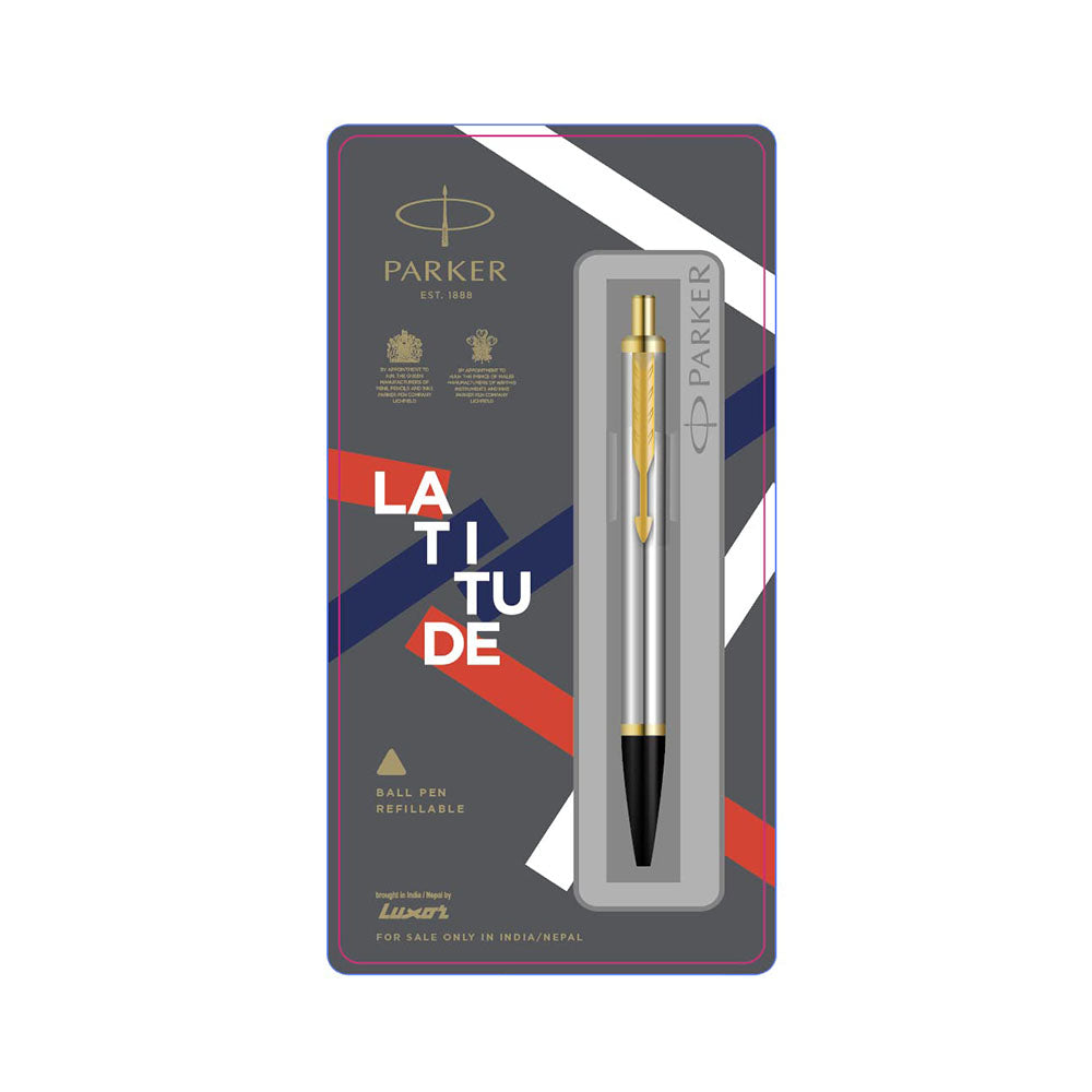 Parker Latitude Shiny Chrome GT Ball Pen