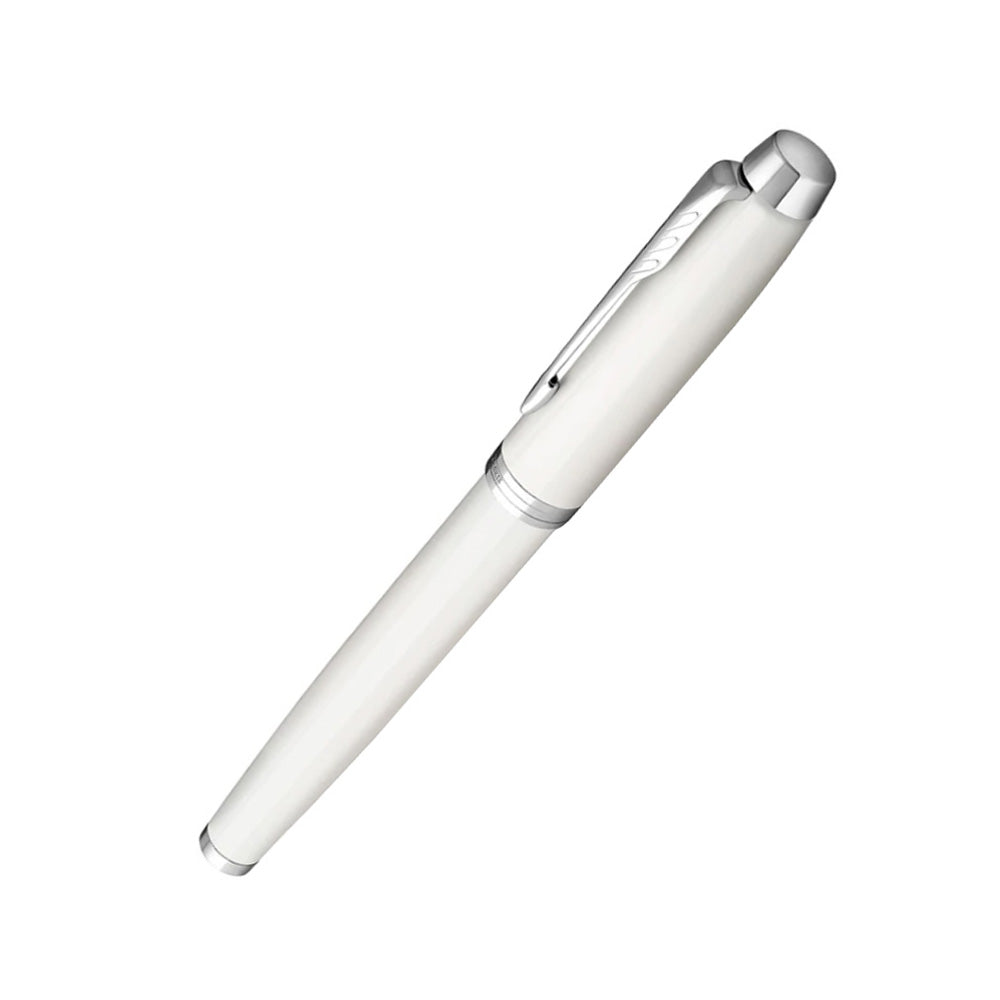 Parker IM White Lacquer CT Rollerball Pen