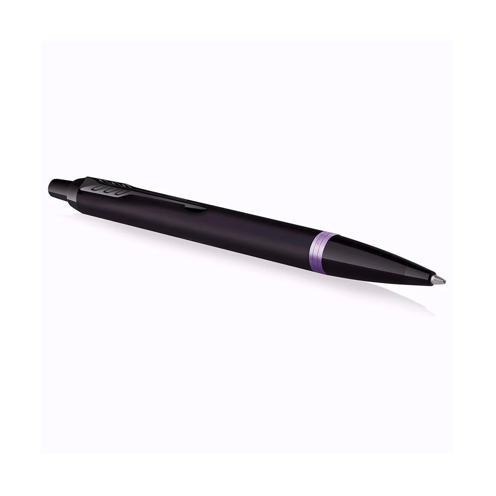 Parker IM Amethyst Purple Black Trim Ballpoint Pen