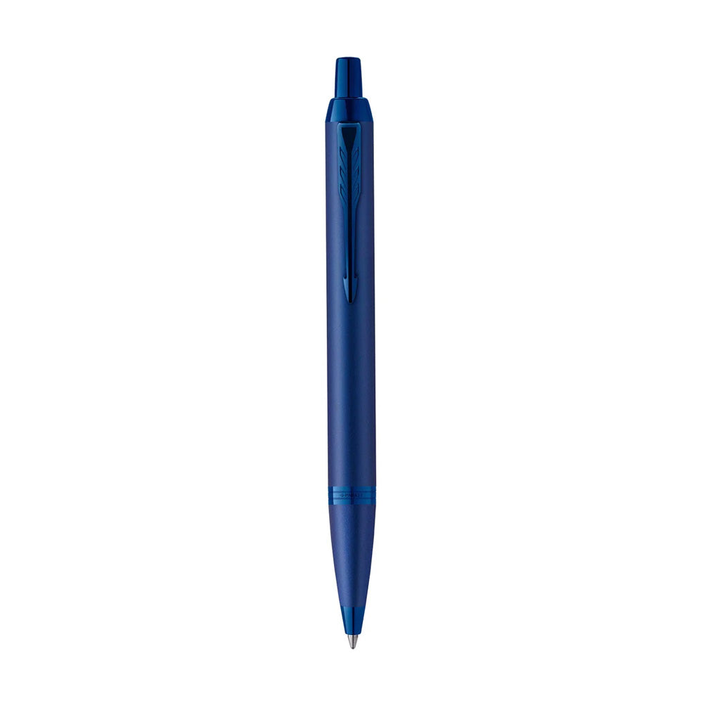 Parker IM Monochrome Blue Trim Ballpoint Pen