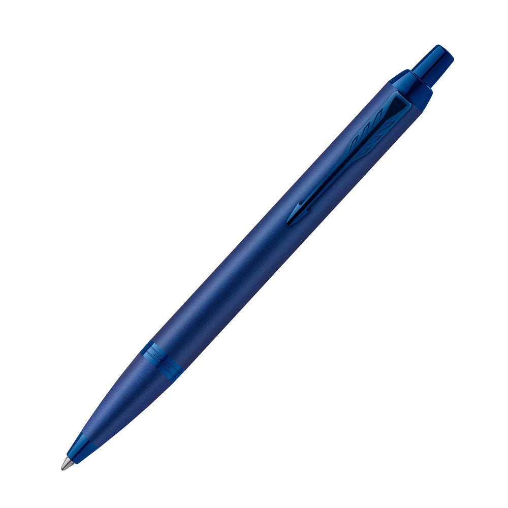 Parker IM Monochrome Blue Trim Ballpoint Pen