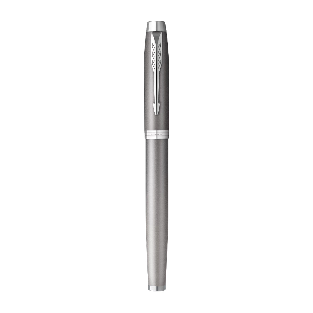 Parker IM Rituals Grey Gradient with Chrome-Plated Trim Fountain Pen - Fine Nib