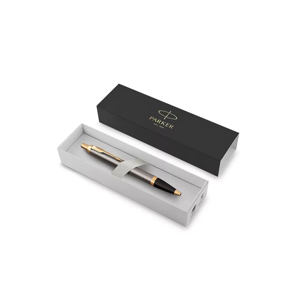 Parker IM Grey Lacquer GT Ballpoint Pen