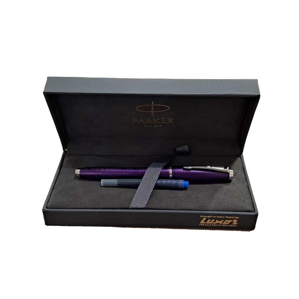 Parker Urban Premium Amethyst Pearl CT Fountain Pen - Fine Nib