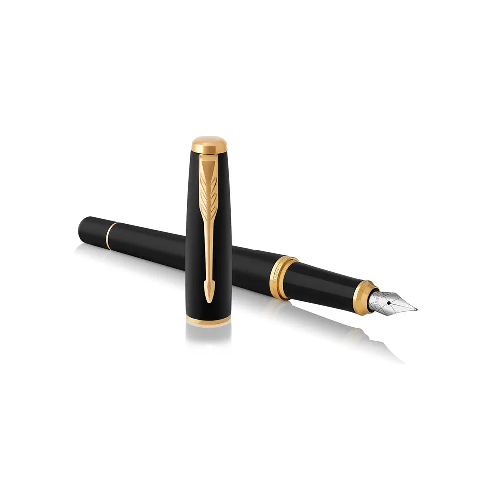 Parker Urban Muted Black GT Fountain Pen - Stainless Steel Nib