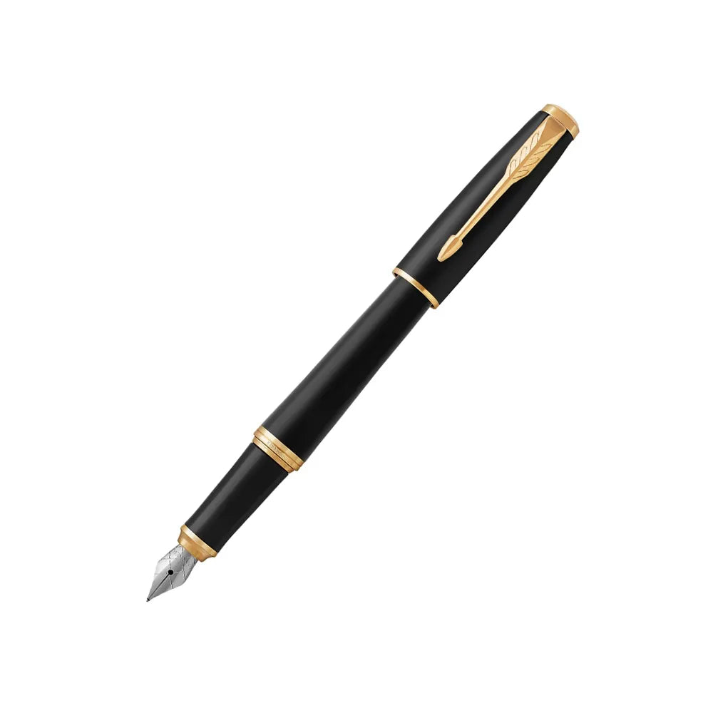 Parker Urban Muted Black GT Fountain Pen - Stainless Steel Nib