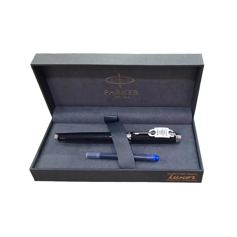 Parker Ambient Laque Black CT Fountain Pen - Medium Nib